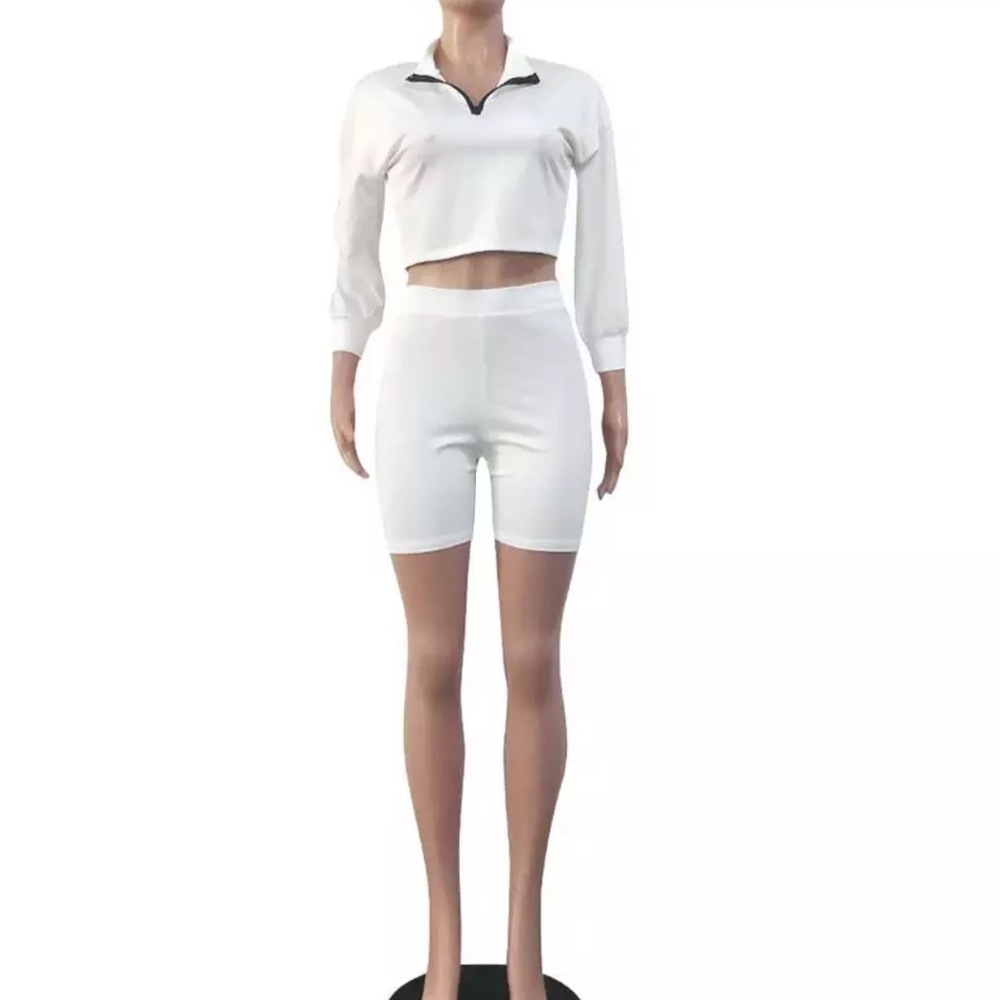 Biker Shorts Set